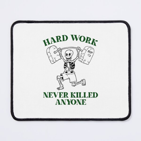 Item preview, Hard work never killed anyone , humor office life, boss vs officer designed and sold by StairheadStore.