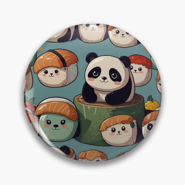 Item preview, Kawaii Panda Sushi designed and sold by Shiwwa.