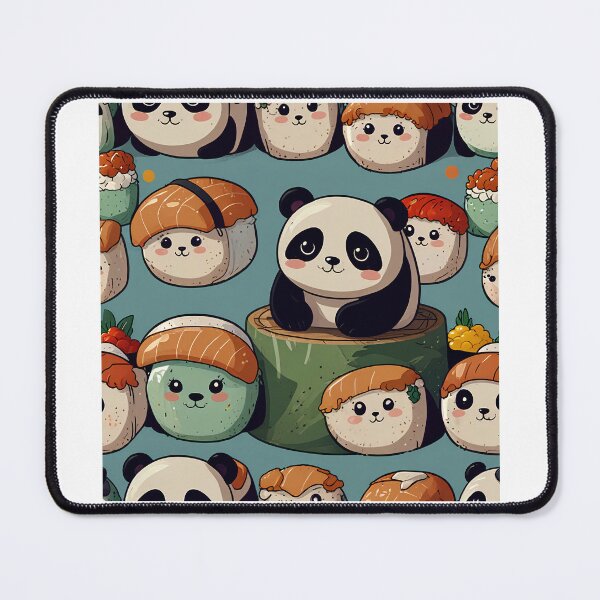 Item preview, Kawaii Panda Sushi designed and sold by Shiwwa.