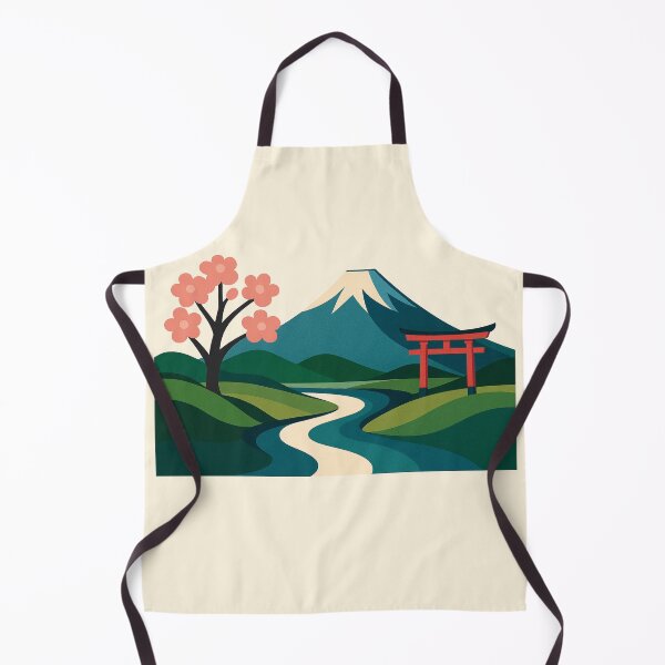 Item preview, Mount Fuji in Minimal Harmony designed and sold by TheWonkyEaselCo.