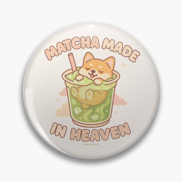 Item preview, Matcha Made in Heaven – Corgi in Iced Matcha Latte designed and sold by MLynCollective.