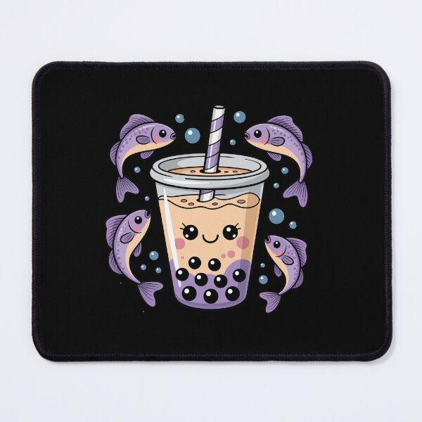Item preview, fish bubble tea designed and sold by jkrphoto.