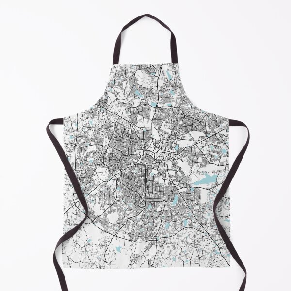 Item preview, Bengaluru City Map of India - Circle designed and sold by deMAP.