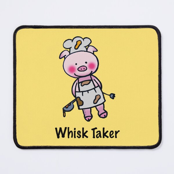 Item preview, Whisk Taker Funny Pig Chef Design designed and sold by CuteCartoon.