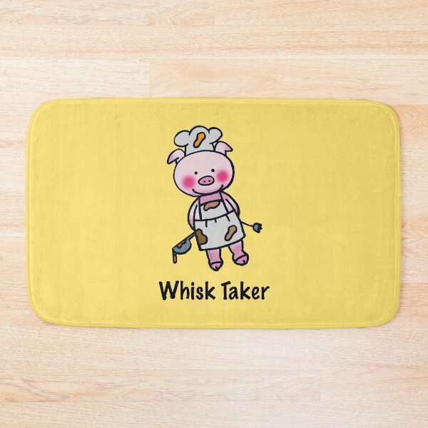 Item preview, Whisk Taker Funny Pig Chef Design designed and sold by CuteCartoon.
