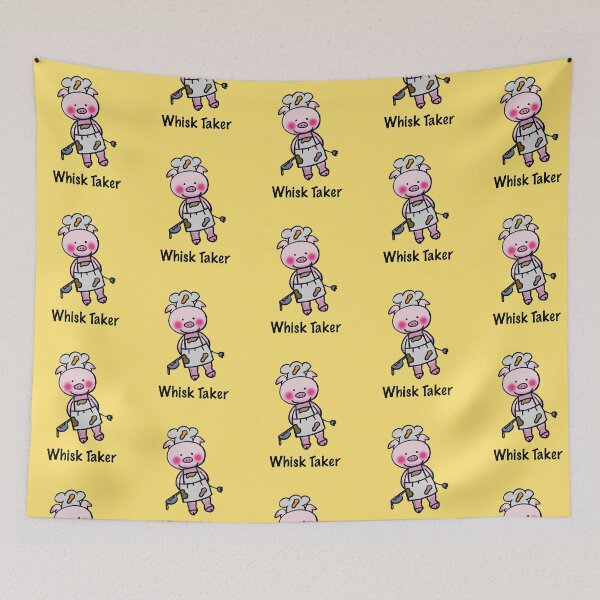 Item preview, Whisk Taker Funny Pig Chef Design designed and sold by CuteCartoon.