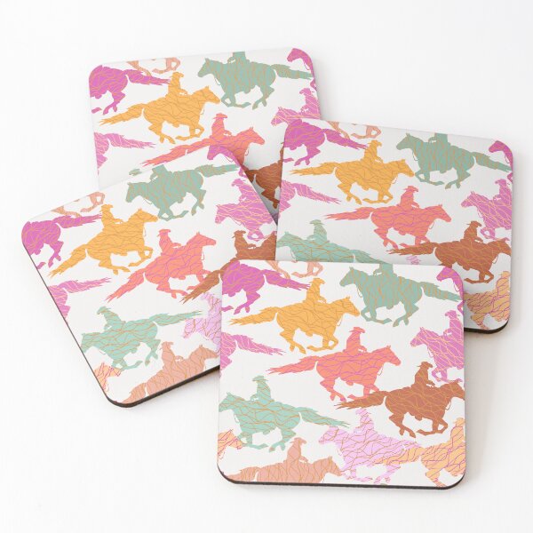 Item preview, Horses and cowgirls springtime muster designed and sold by FrancesPoff.