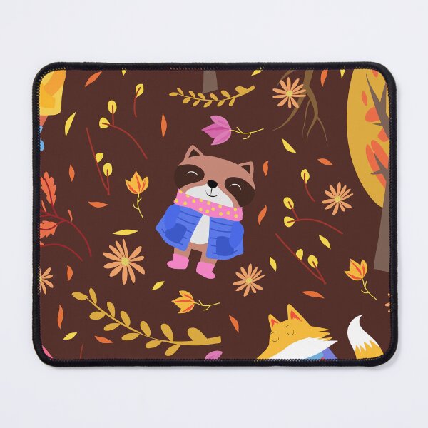 Item preview, Autumn Animals Pattern designed and sold by AntiPops.