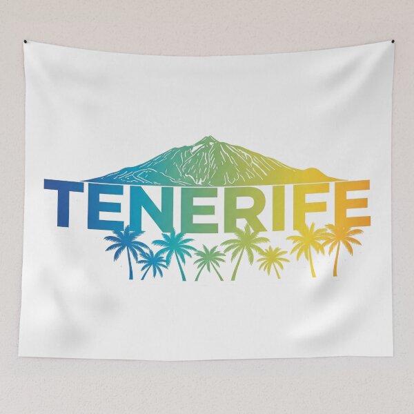Item preview, Tenerife Gradient Art Print – Island Poster with Teide View designed and sold by eyesasdaggers.