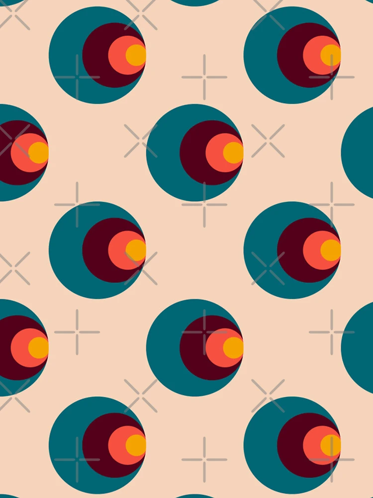 Thumbnail 4 of 4, iPhone Case, Retro Pattern designed and sold by AntiPops.