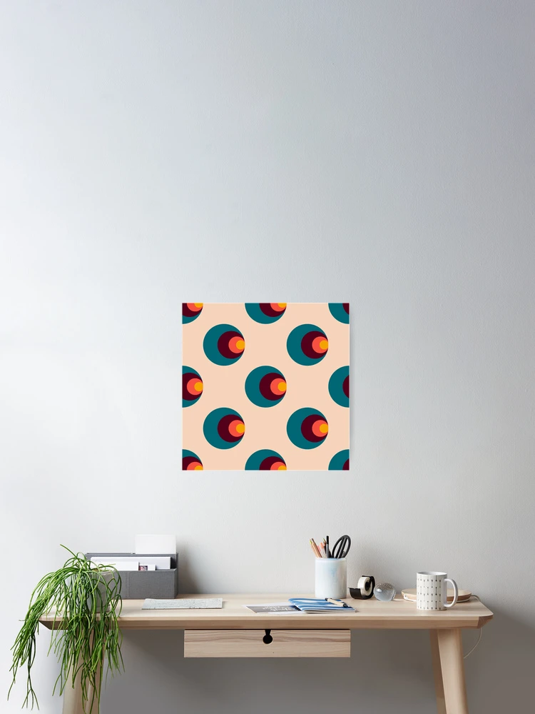Thumbnail 2 of 3, Poster, Retro Pattern designed and sold by AntiPops.