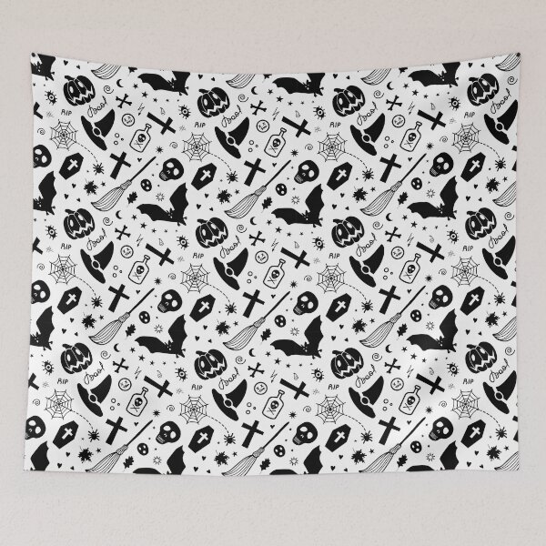 Item preview, halloween pattern designed and sold by AntiPops.