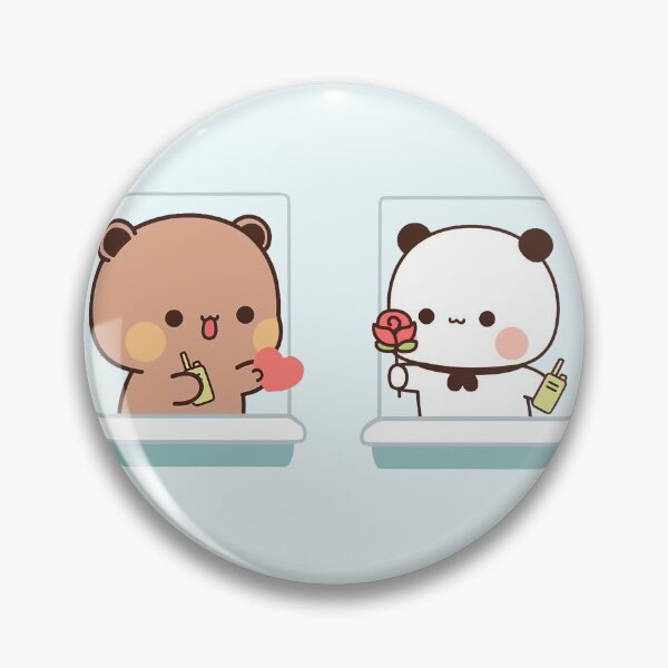 Item preview, Bubu and Dudu walkie talkie | Cute Bear Couple | Panda Yier | Bubu Brownie Bear designed and sold by valeriehsin.