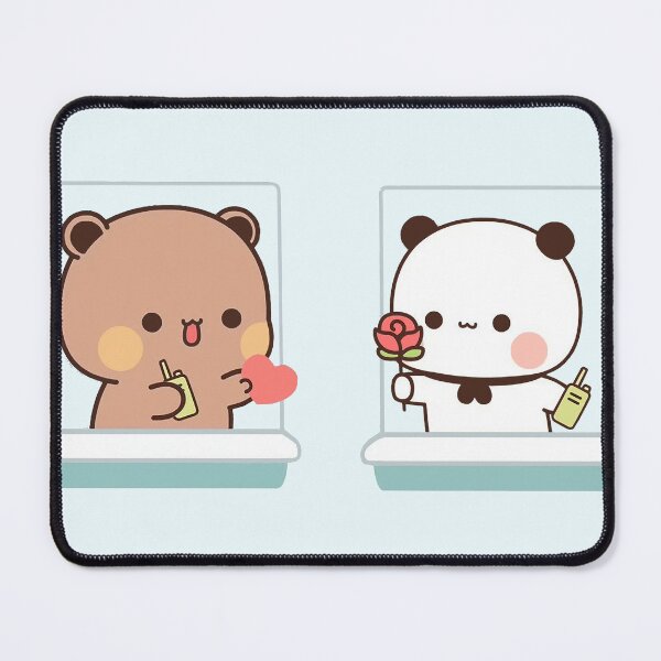 Item preview, Bubu and Dudu walkie talkie | Cute Bear Couple | Panda Yier | Bubu Brownie Bear designed and sold by valeriehsin.