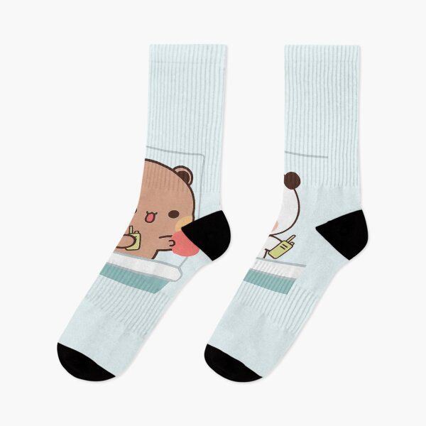 Item preview, Bubu and Dudu walkie talkie | Cute Bear Couple | Panda Yier | Bubu Brownie Bear designed and sold by valeriehsin.