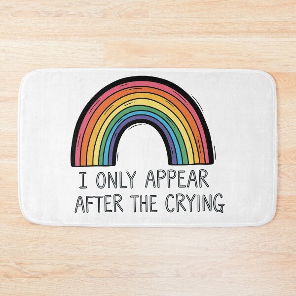 Item preview, I Only Appear After The Crying Rainbow designed and sold by Owcomm.