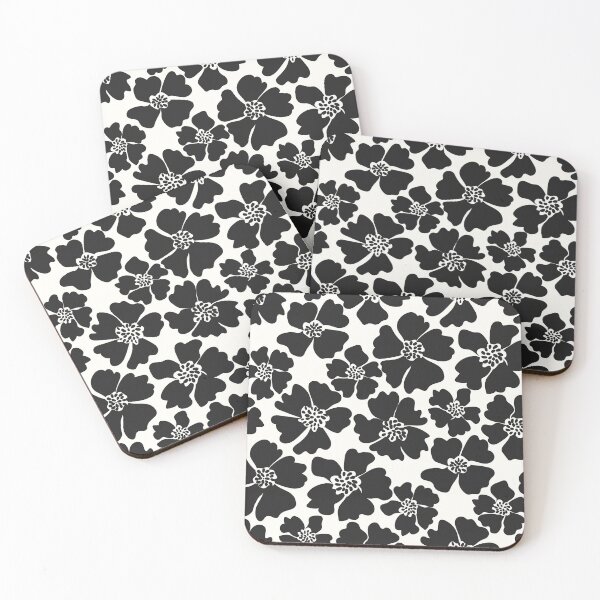 Item preview, Black Flowers  designed and sold by AntiPops.