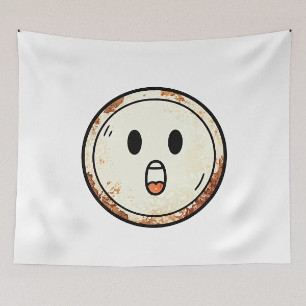 Item preview, Surprised Rusted Button Face designed and sold by Owcomm.