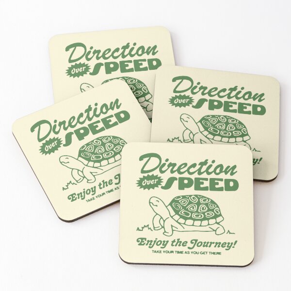 Item preview, Direction over speed enjoy the journey take your time as you get there designed and sold by BrownHorse90s.