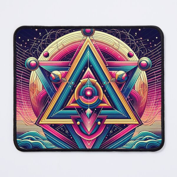 Item preview, Mystic geometric decorative shapes  designed and sold by Dogandesighn.