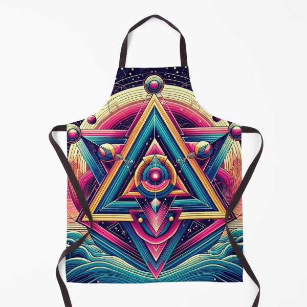 Item preview, Mystic geometric decorative shapes designed and sold by Dogandesighn.