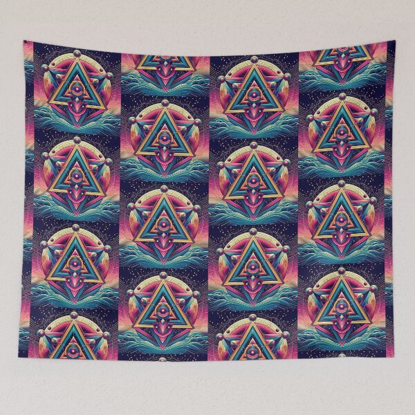 Item preview, Mystic geometric decorative shapes  designed and sold by Dogandesighn.