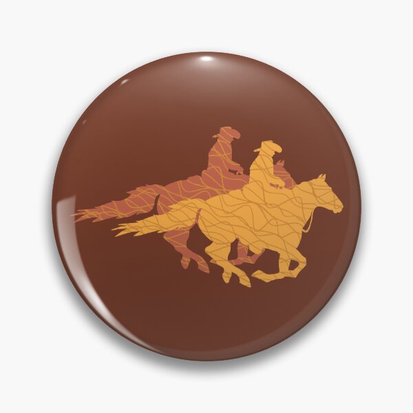 Item preview, Cowboy duo in the desert designed and sold by FrancesPoff.