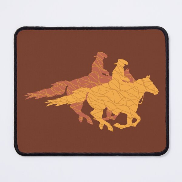 Item preview, Cowboy duo in the desert designed and sold by FrancesPoff.