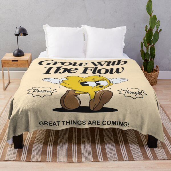 Item preview, Grow with the flow positive thought great things are coming! designed and sold by BrownHorse90s.