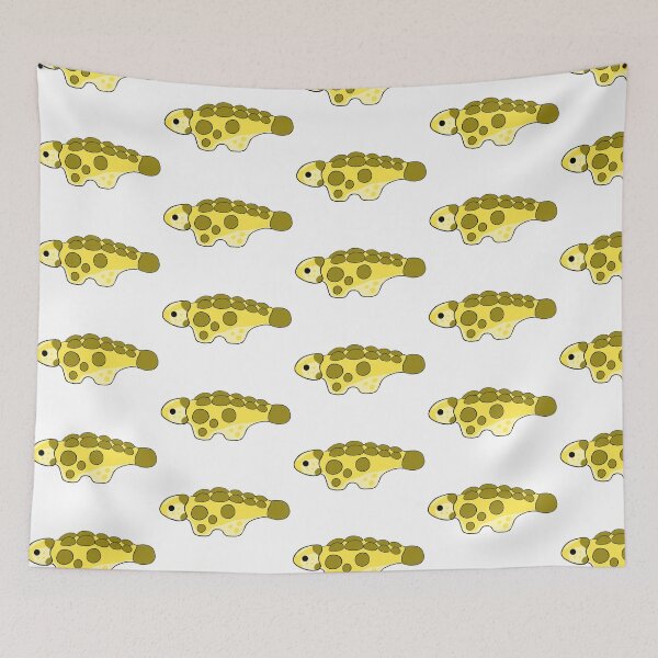 Item preview, Baby ankylosaurus - Yellow designed and sold by DoodleSnake58.
