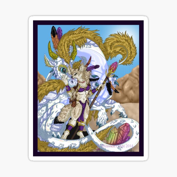 Desert Embrace Sticker