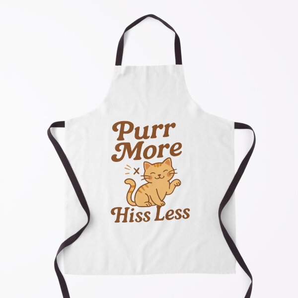 Item preview, Purr More, Hiss Less – Funny Calm Cat Shirt designed and sold by Just You Tee | Say It Loud, Wear It Proud.