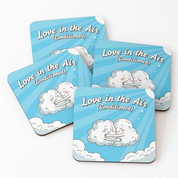 Item preview, Love in the Air (Conditioned) Cute Clouds designed and sold by Owcomm.