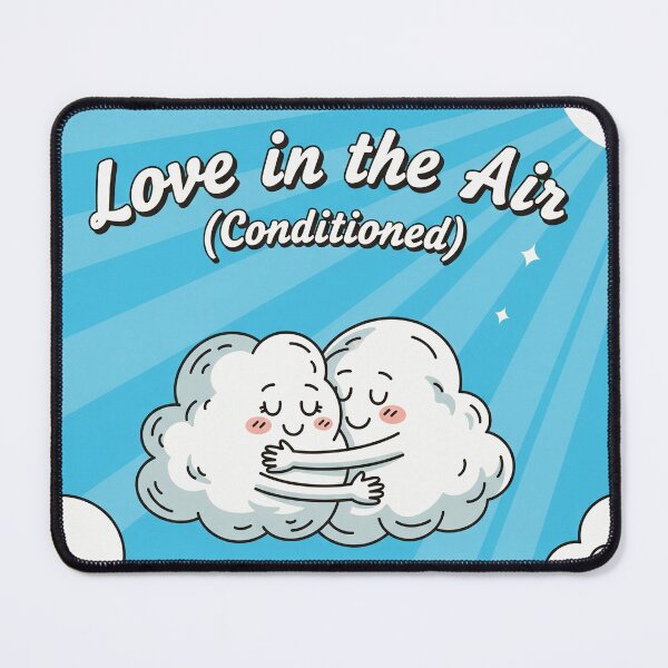 Item preview, Love in the Air (Conditioned) Cute Clouds designed and sold by Owcomm.