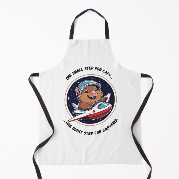 Item preview, One Small Step for Capy - Funny Space Capybara Design designed and sold by JRprojects.