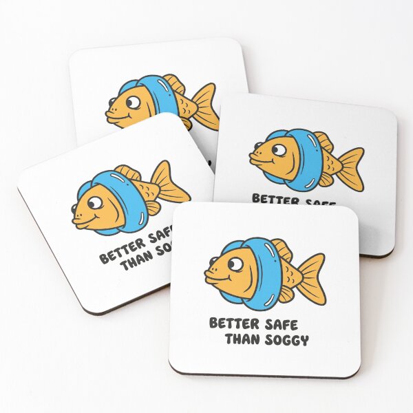 Item preview, Better Safe Than Soggy Goldfish with Inner Tube designed and sold by Owcomm.