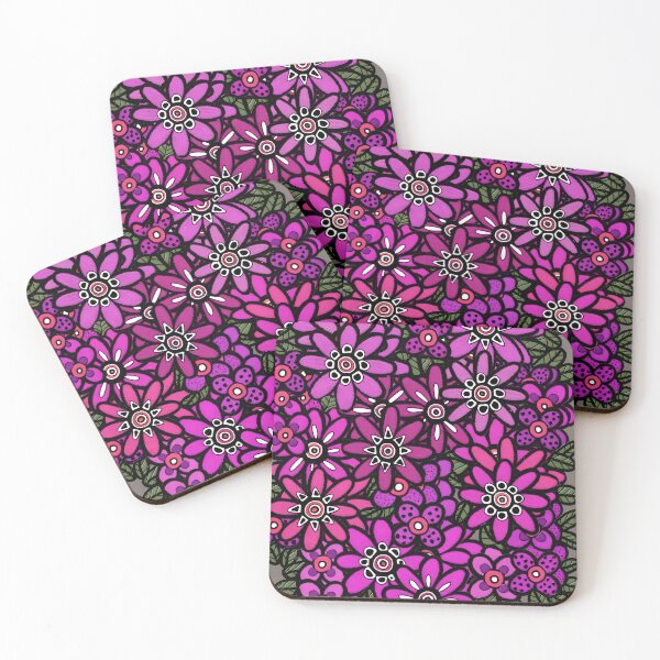 Item preview, Floodle cranberry bunch designed and sold by bekki smith.