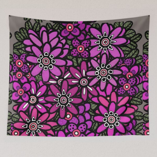 Item preview, Floodle cranberry bunch designed and sold by bekki smith.