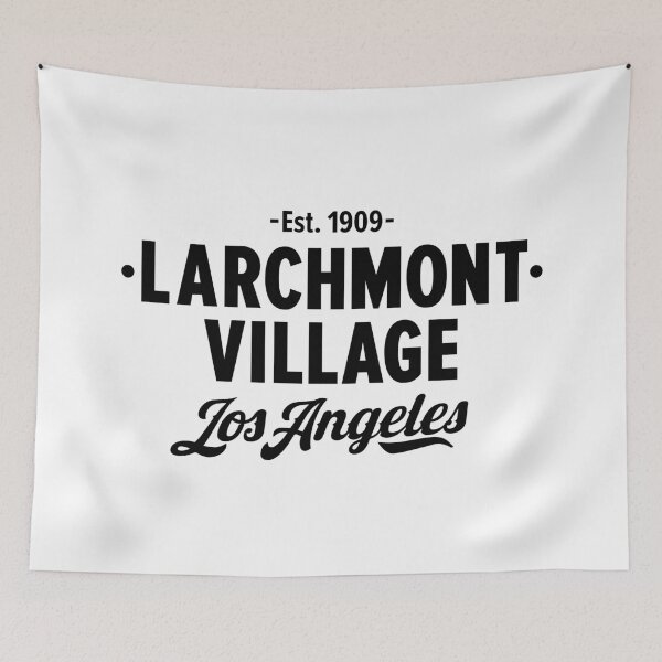 Item preview, Larchmont Village Los Angeles Neighborhood Pride Design designed and sold by Boogosh.