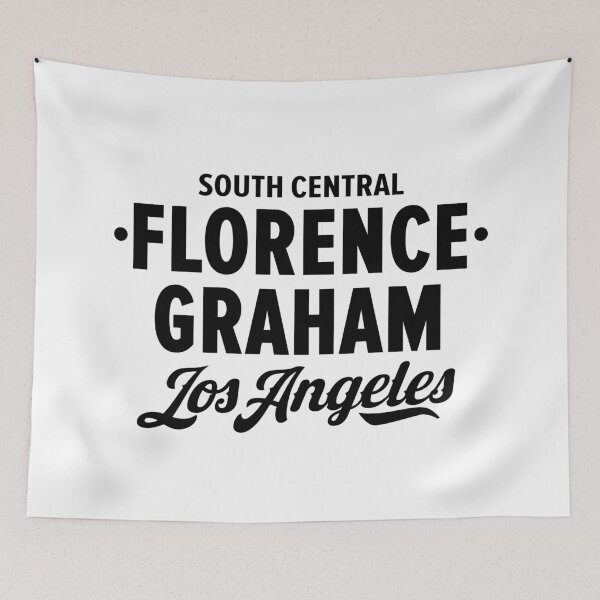 Item preview, Florence Graham LA South Central Street Culture Design designed and sold by Boogosh.