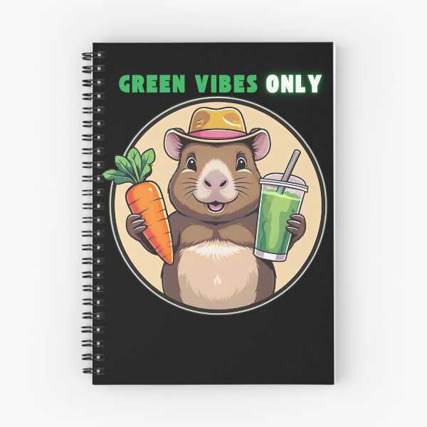 Item preview, Healthy Vibes with Capybara Style designed and sold by JRprojects.