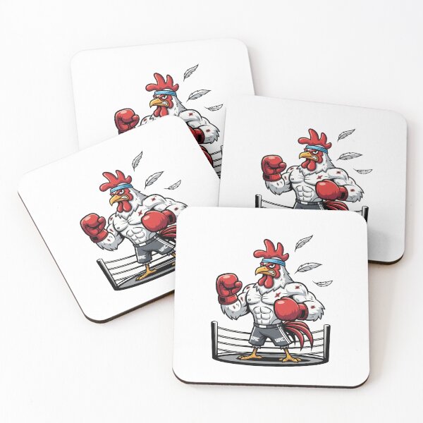 Item preview, MMA Rooster – Fighting Chicken Champion Design designed and sold by MzulhilmiZam.
