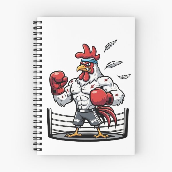 Item preview, MMA Rooster – Fighting Chicken Champion Design designed and sold by MzulhilmiZam.
