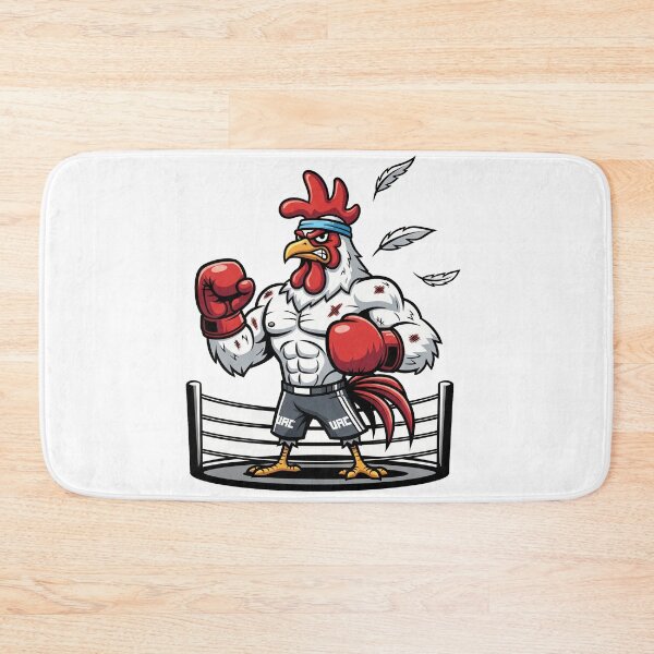 Item preview, MMA Rooster – Fighting Chicken Champion Design designed and sold by MzulhilmiZam.