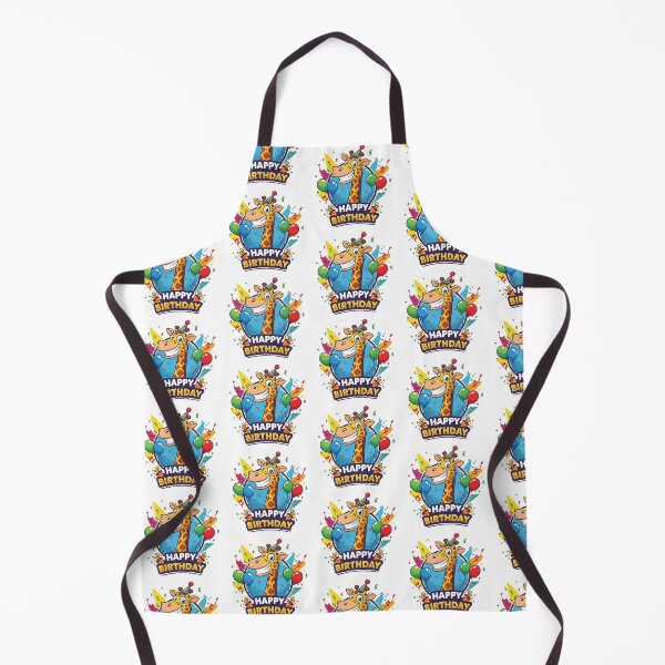 Item preview, Giraffe Birthday | Whimsical and Adorable Celebration-Inspired Graphic designed and sold by Tw1nsAIArt.