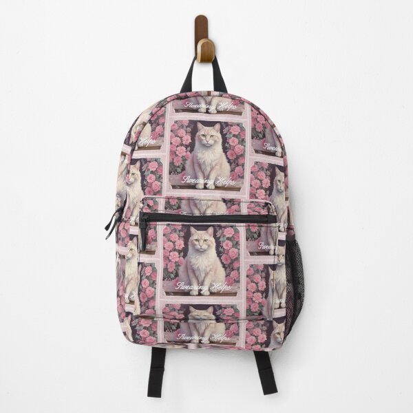 Item preview, Pink Kitty "Swearing Helps" Ai Generated Digital Art designed and sold by thedreamykind.