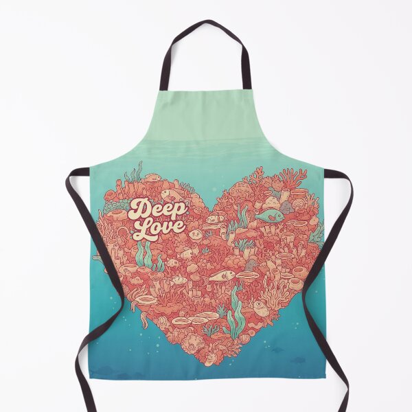 Item preview, Deep Love Ocean Coral Heart designed and sold by Owcomm.