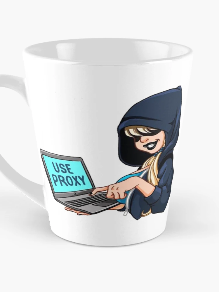Thumbnail 3 of 4, Coffee Mug, Data Protection, Use Proxy Data Protection designed and sold by devonclemon.