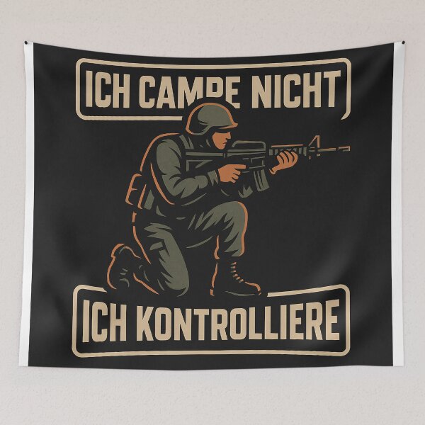 Item preview, I don't camp, I control a saying that I love very much designed and sold by RosigeVision.
