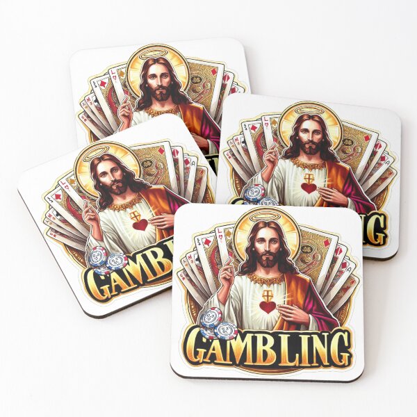 Item preview, Jesus Gambling designed and sold by devonclemon.